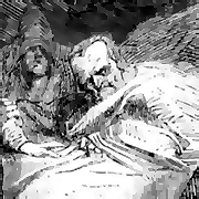 Engraving of the Death of Henry Beaufort, Bishop of Winchester - � Nash Ford Publishing