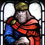 King Ethelbert of Kent in Stained Glass - � Nash Ford Publishing