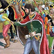 Painting of John of Gaunt, Duke of Lancaster - � Nash Ford Publishing